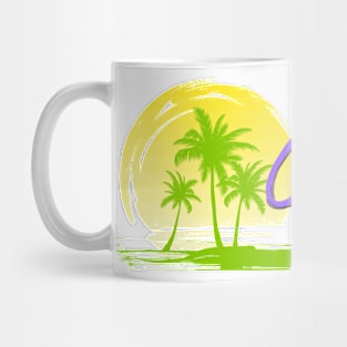 Life's a Beach: Carlsbad, California Mug